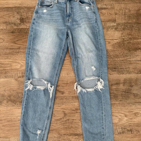 Women's Blue Jeans - Picture 1 of 4